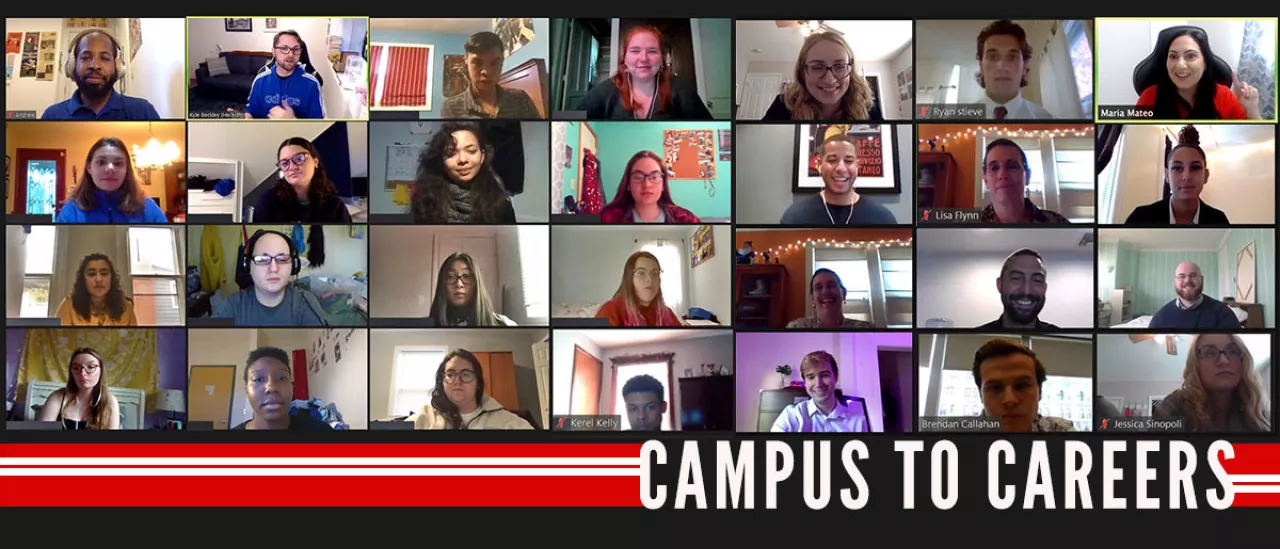 Campus to Careers Zoom screen