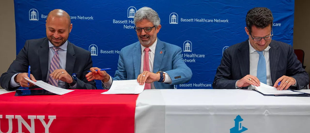 Bassett CARES Partnership Signing