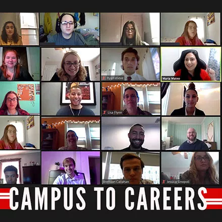 Campus to Careers Zoom screen