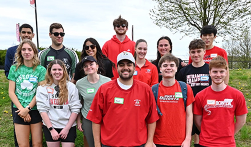 Students Volunteer at Spring EDD Adaptive Sports