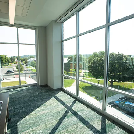 Views in the new Alumni Hall