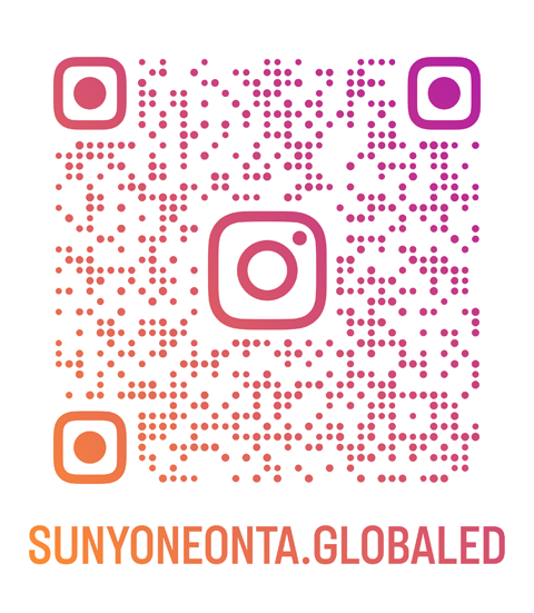 Follow Us On Instagram @Sunyoneonta.Globaled