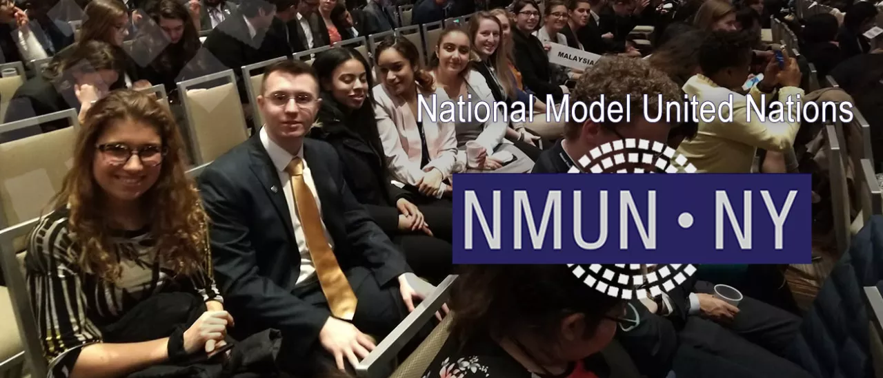 Students Win Award at National Model UN