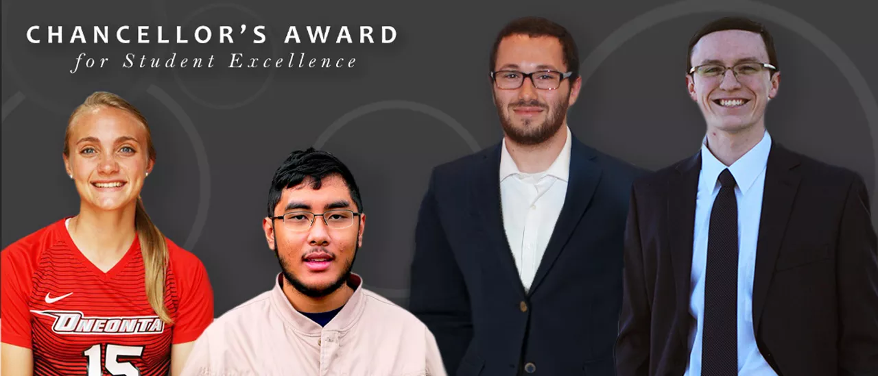 2018 Chancellor's Award for Student Excellence Recipients