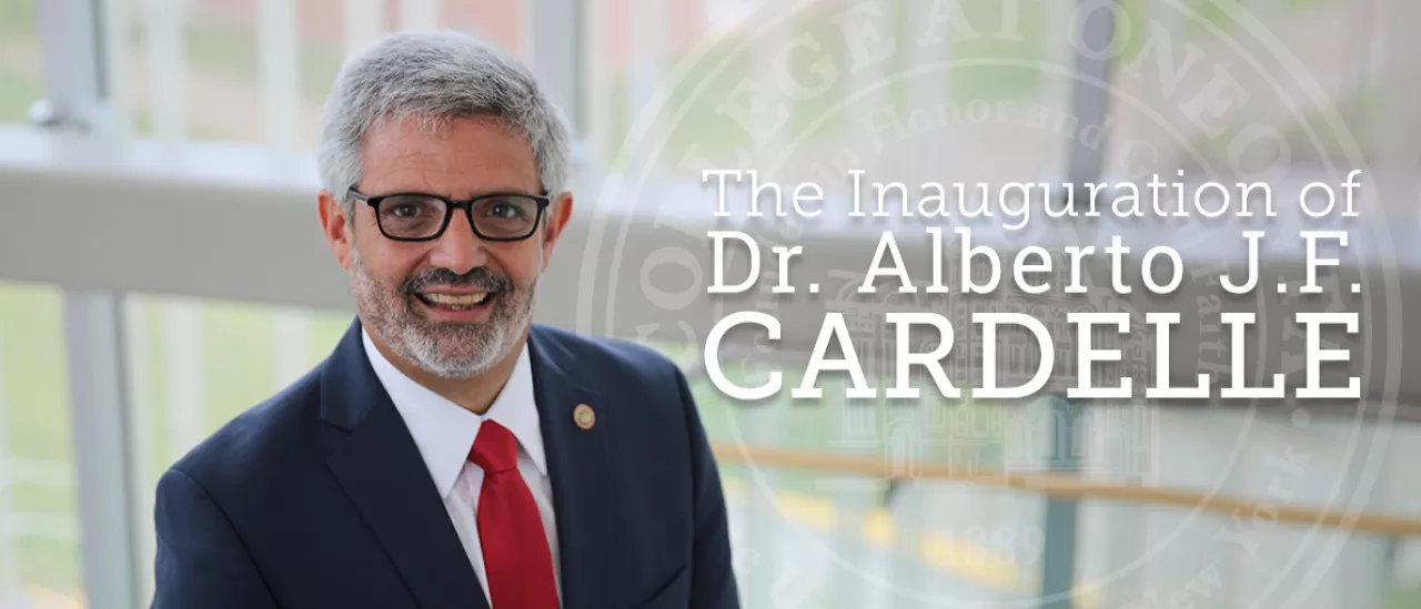 The Inauguration of Dr. Alberto J.F. Cardelle
