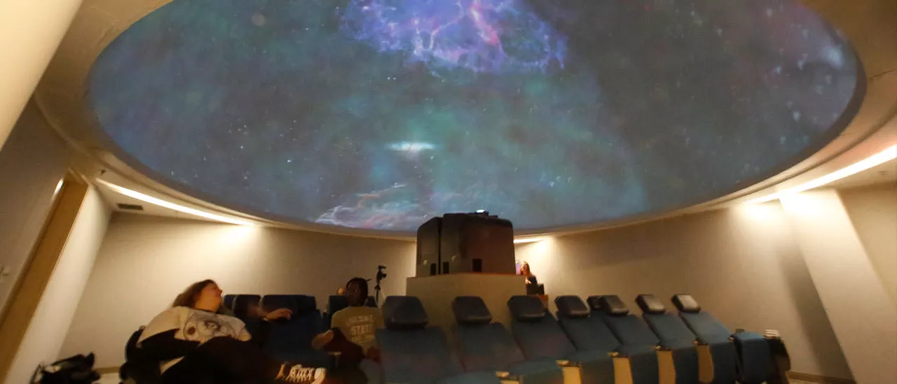 planetarium ceiling