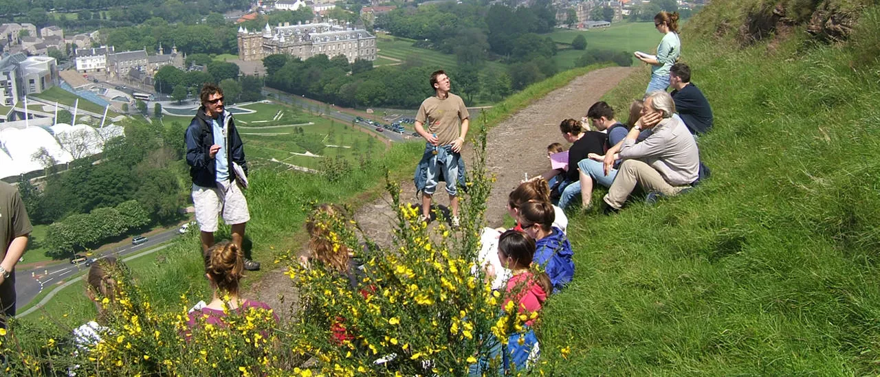 Students learning in Scotland