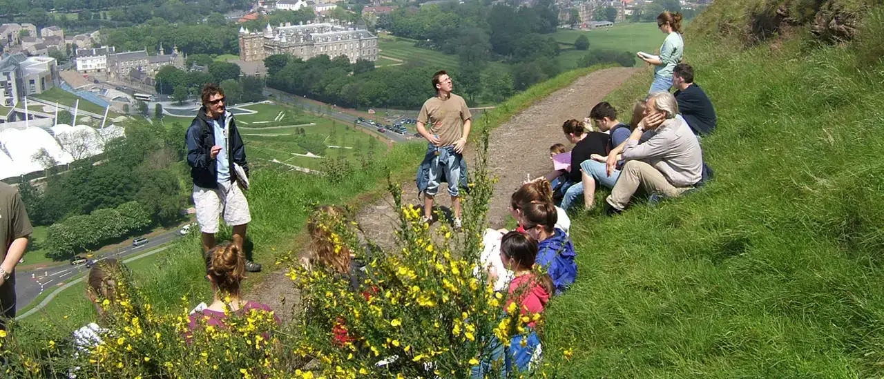 Students learning in Scotland