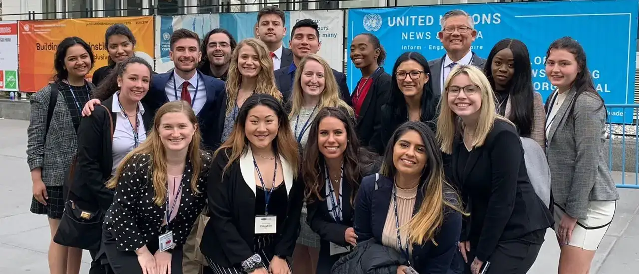 Model UN group