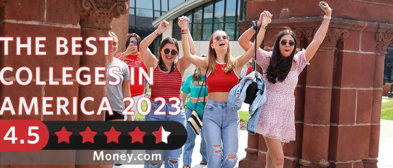 Money.com Best Colleges in America 4.5 Stars in 2023