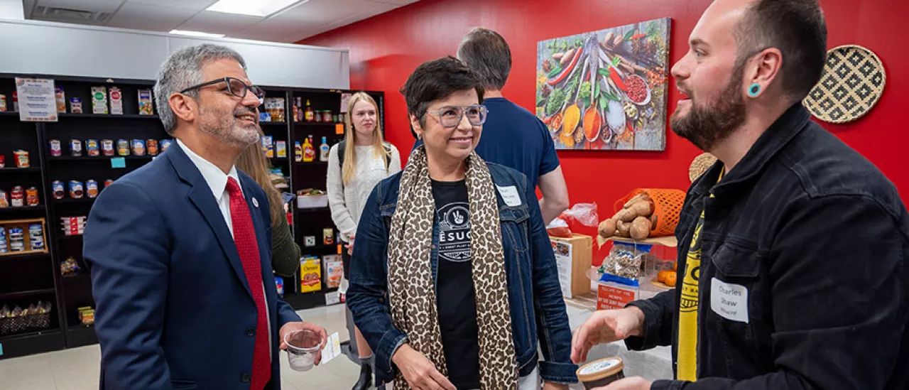 Unveiling of the Red Dragon Food Pantry