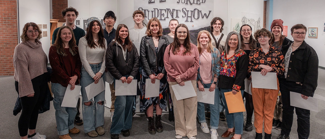 Winners 2024 Annual Juried Student Art Show Reception