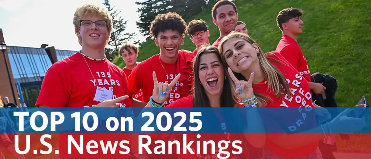 University in Top 10 on 2025 U.S. News Rankings
