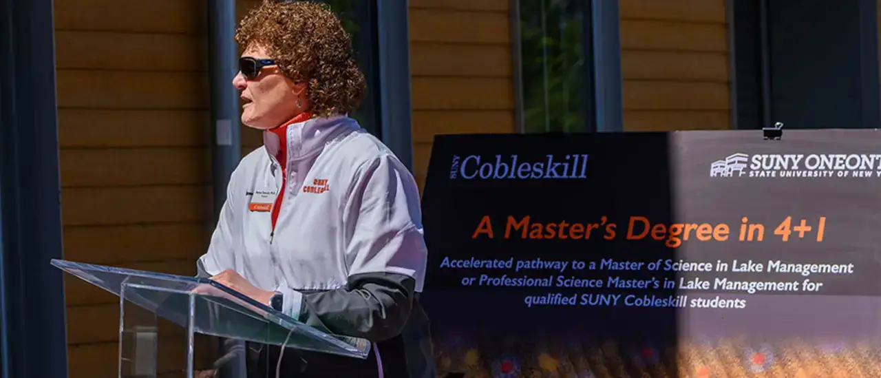 SUNY Oneonta, Cobleskill Launch 4+1 BS-MS Partnership