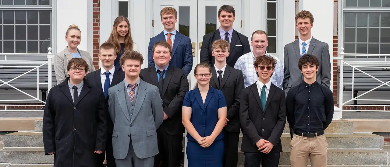 New Visions students group photo