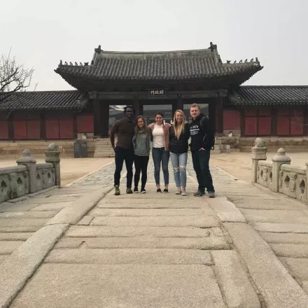 Five Students in South Korea