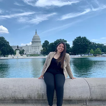 Catherin Flores in Washington, D.C.