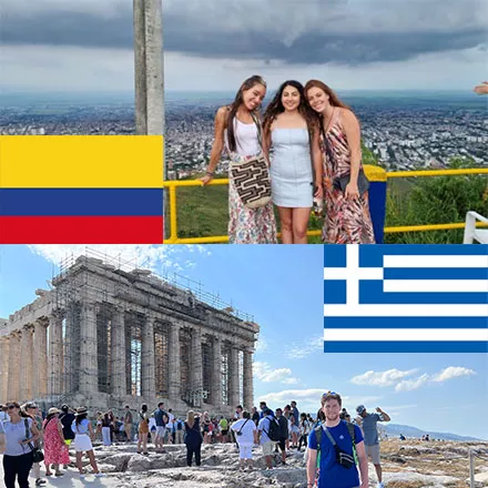 Columbia & Greece Trip News Square