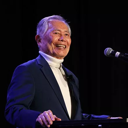 George Takei Delivers Mills Distinguished Lecture