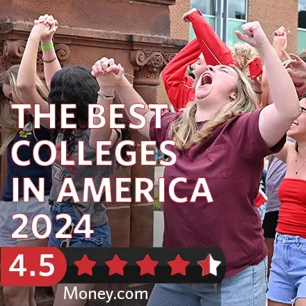 Money.com “Best Colleges in America” 4.5 Stars
