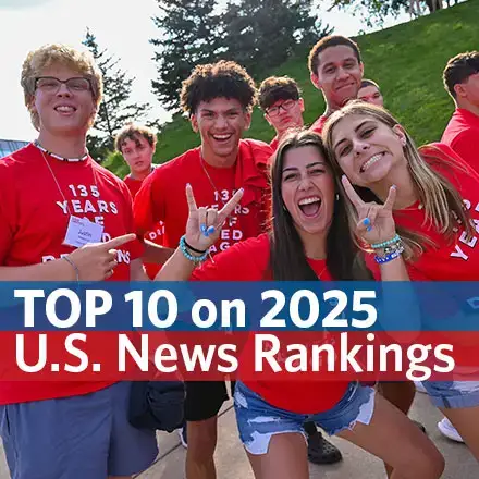 University in Top 10 on 2025 U.S. News Rankings