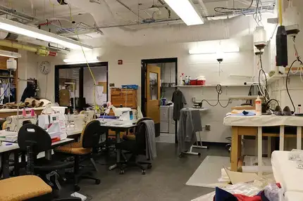 The theatre departments costume shop.