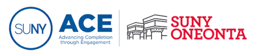 SUNY ACE and SUNY Oneonta logo