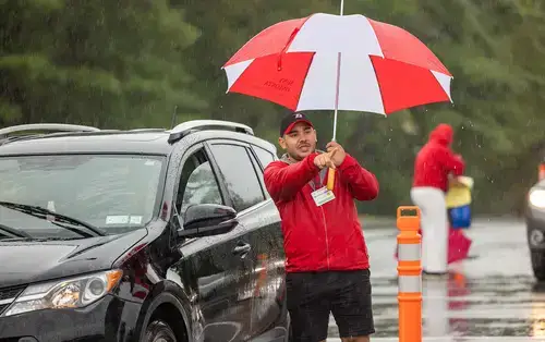 Rainy move-in 2025