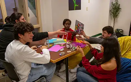 Commuter Hive Students working on Jar project