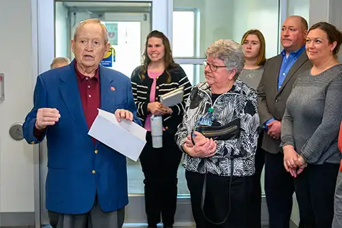 Brooks Dedication in HUEC