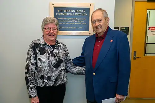 Brooks Dedication in HUEC