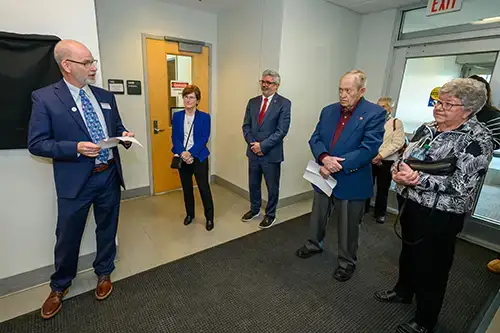 Brooks Dedication in HUEC