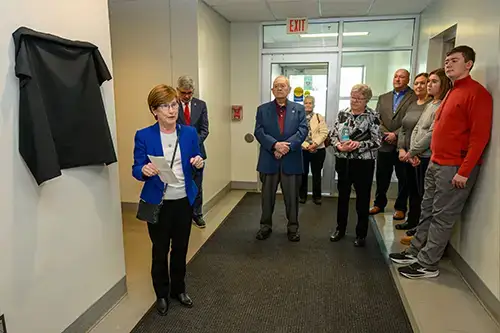 Brooks Dedication in HUEC