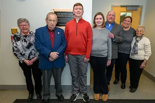 Brooks Dedication in HUEC