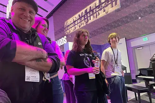 NAMM Show 2026 Professor and students