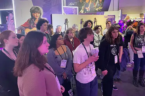 NAMM Show 2026 Music Industry Students