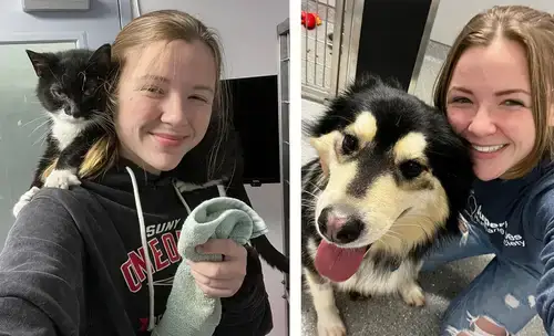 Ellie Vogl at Super Heroes with ripped jeans