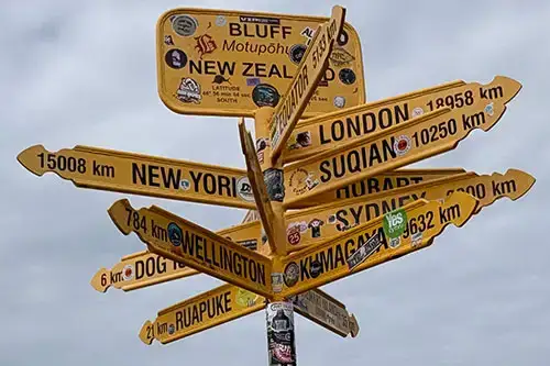 New Zealand sign