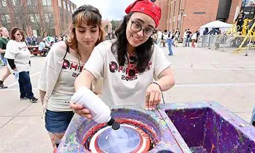 Diana Chavez at O-Fest Canival