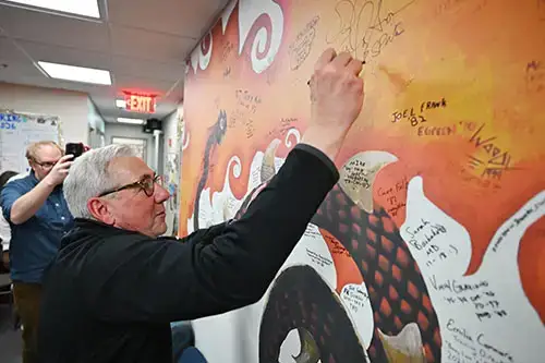 Sal Pal Visit to SUNY Oneonta