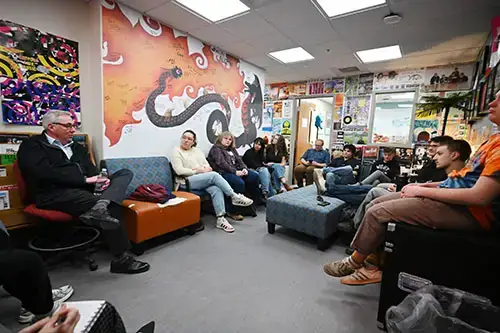 Sal Pal Visit to SUNY Oneonta