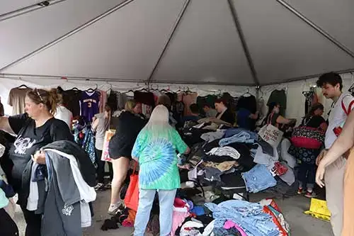 Move out program 2026 residents select items from ReUse center