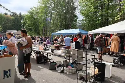 Move out program 2026 residents select items from ReUse center
