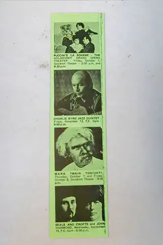 Items found inside the time capsule