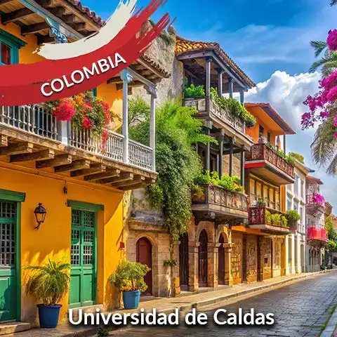 Colombia Universidad de Caldas program tile.
