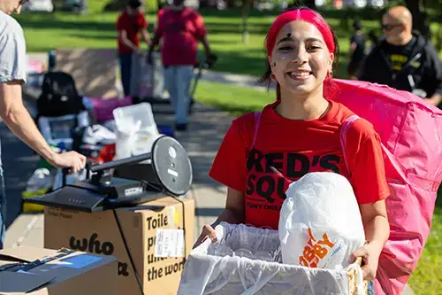 Red Squad at Move-in