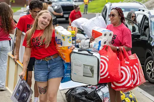 Red Squad at Move-in