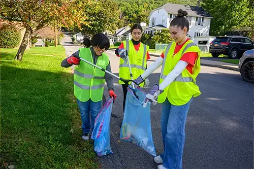 911 Service Day Roadside Cleanup