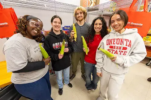 Food Pantry SFCU Donation Empire Service Corps Students