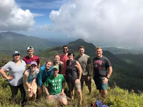 Students abroad in Puerto Rico for spring break 2019